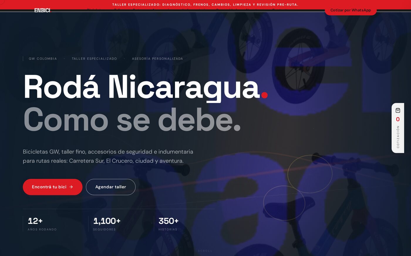Homepage Enbici